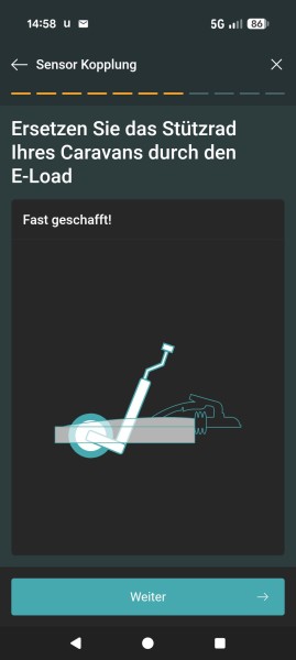 E-Load Stützlastsensor digital