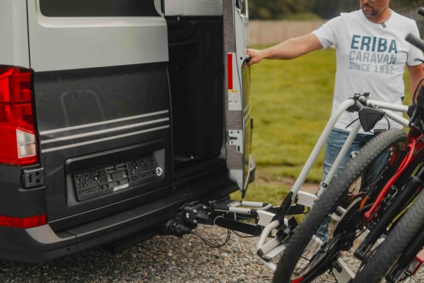 Fahrradträger klappbar für 3 Räder auf Anhängekupplung
