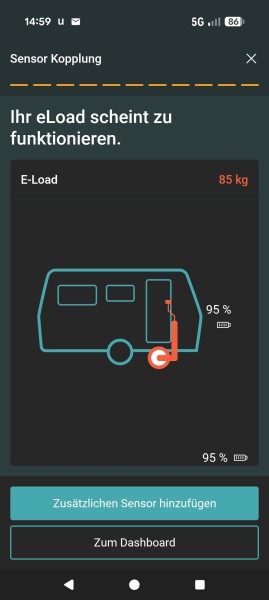 E-Load Stützlastsensor digital