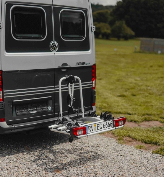 Fahrradträger klappbar für 3 Räder auf Anhängekupplung