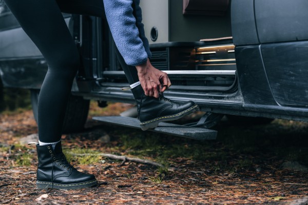 Offroad-Trittstufe für Schiebetür VW Camper Vans mit Frontantrieb
