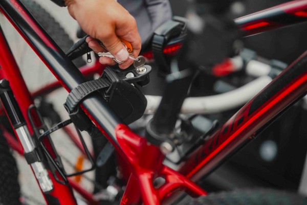Fahrradträger klappbar für 3 Räder auf Anhängekupplung