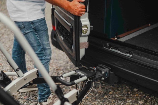 Fahrradträger klappbar für 3 Räder auf Anhängekupplung
