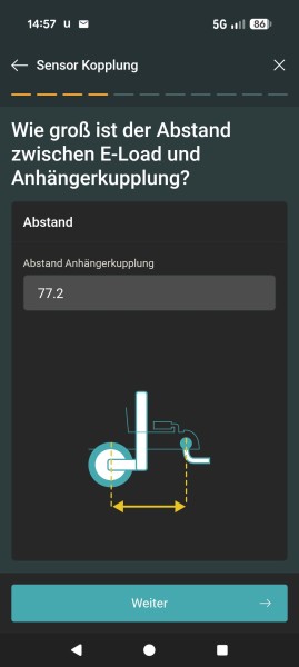 E-Load Stützlastsensor digital